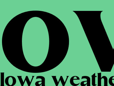 Iowa Weather Rainy Start To The Week